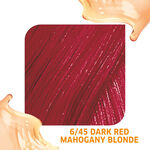 Wella Professionals Colour Fresh Semi Permanent Hair Colour - 6/45 Dark Red Mahogany Blonde 75ml