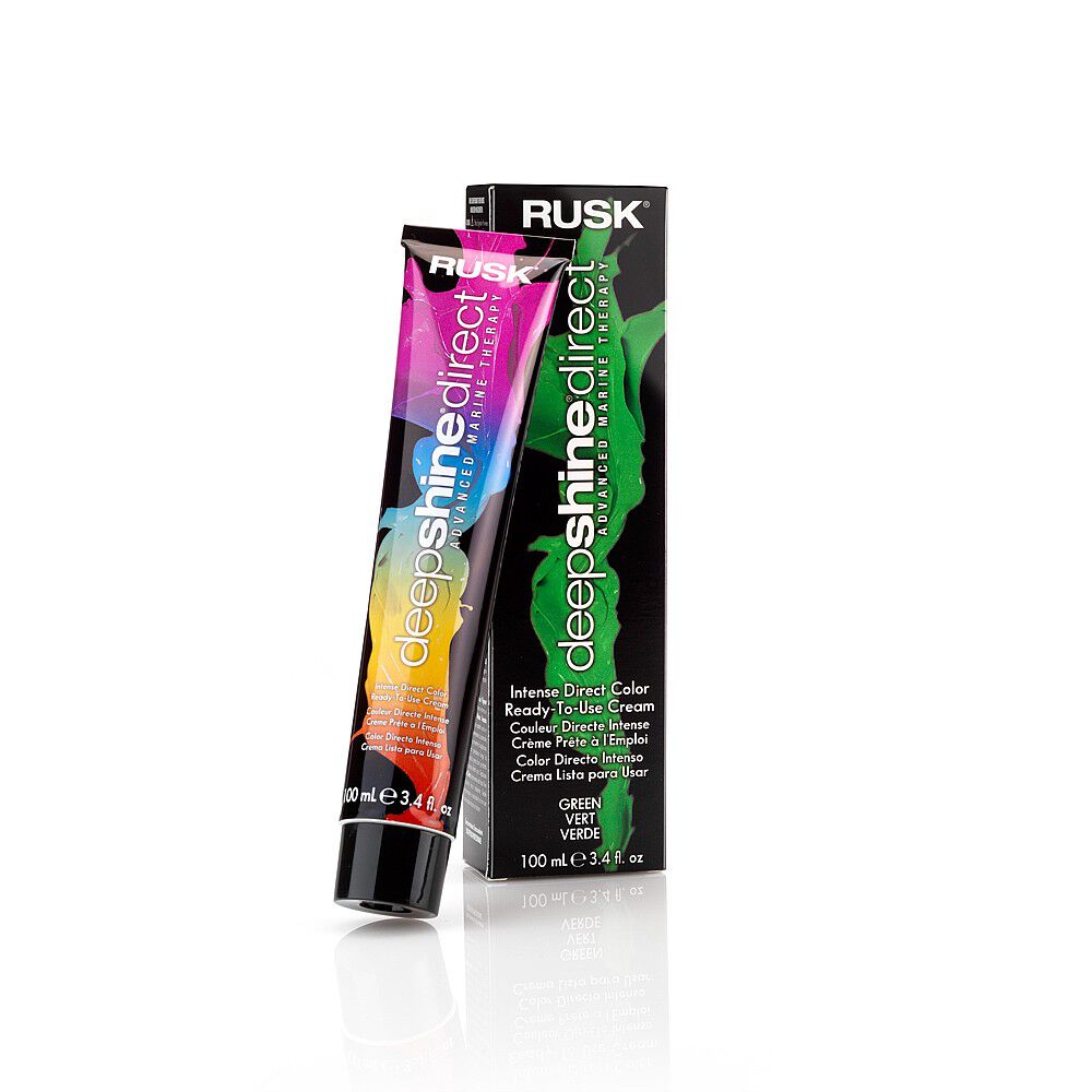 Rusk Deepshine Direct Semi-Permanent Hair Colour - Green 100ml