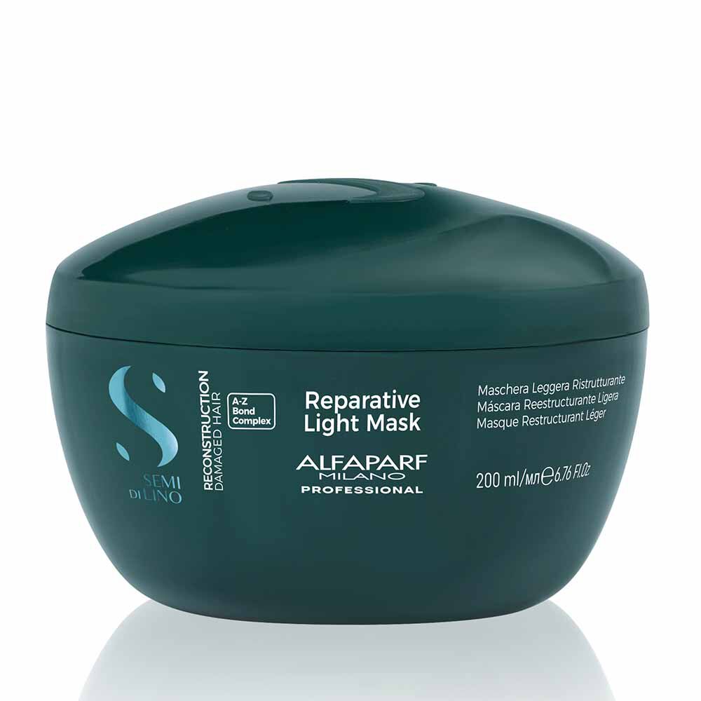 Alfaparf Milano Semi Di Lino Reconstruction Reparative Light Hair Mask 200ml