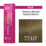 Wella Professionals Color Touch Demi-Permanent Hair Colour - 77/07 Medium Blonde Natural Brown 60ml