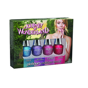 Morgan Taylor Journey to Wonderland Collection Mini 4 pack 4x5ml