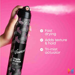 Matrix Vavoom Triple Freeze Extra Dry, High Hold Hairspray for Long-lasting Lift 300ml