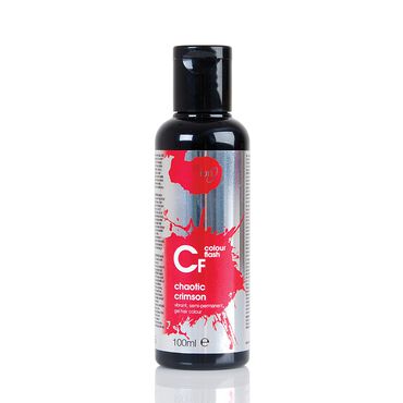 Ion Colour Flash Semi-Permanent Hair Colour - Chaotic Crimson 100ml