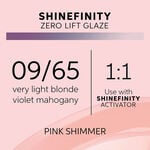 Wella Professionals Shinefinity Zero Lift Glaze - 09/65 Cool Pink Shimmer 60ml