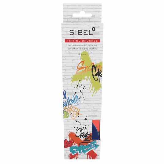 Sibel Graffiti Tinting Brushes Pack of 2