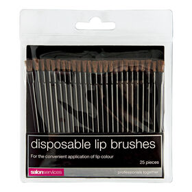 Salon Services Disposable Lip Brushes Pack of 25