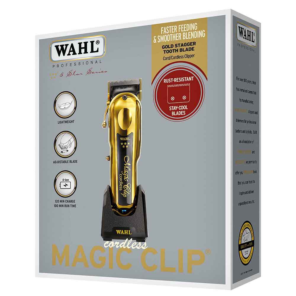 WAHL 5 Star Cordless Magic Clipper Gold | Clippers | Sally Beauty