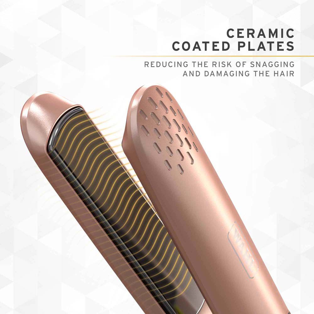 WAHL Pro Glide Hair Straightener in Rose Gold