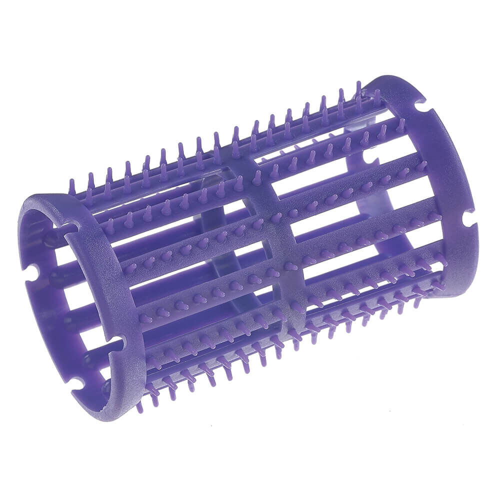 SPRO Plastic Rollers Mauve 36mm, Pack of 6 Hair Rollers Sally Beauty