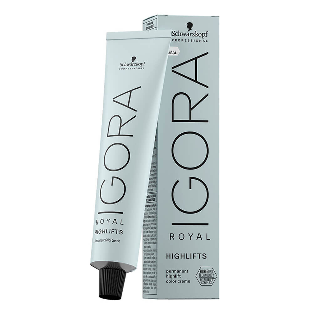 Schwarzkopf Professional Igora Royal Highlifts Permanent Hair Colour - 10-49 Ultra Blonde Beige Violet 60ml