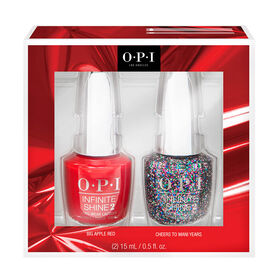 OPI The Celebration Collection Infinite Shine Duo Pack, 2 x 15ml