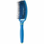 Olivia Garden Inner Child FingerBrush Care Iconic Boar & Nylon - Blue