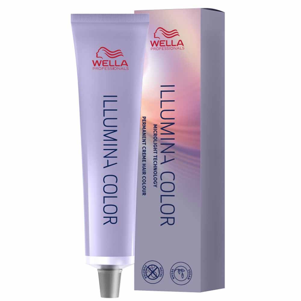 Wella Professionals Illumina Permanent Hair Colour - 7/53 Blonde Mahogany Gold 60ml
