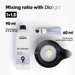 L'Or&eacute;al Professionnel Dia light Demi Permanent Hyaluronic Acidic Gloss Hair Colour - 9.12 60ml