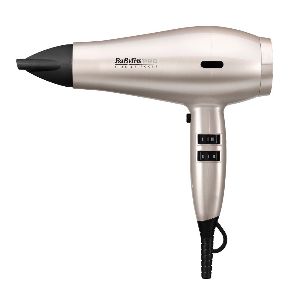 Babyliss Pro Bab6738nu Spectrum Hair Dryer White Frost Hair