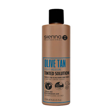 Sienna X Professional Olive Tan Tinted Solution Light - Medium 250ml