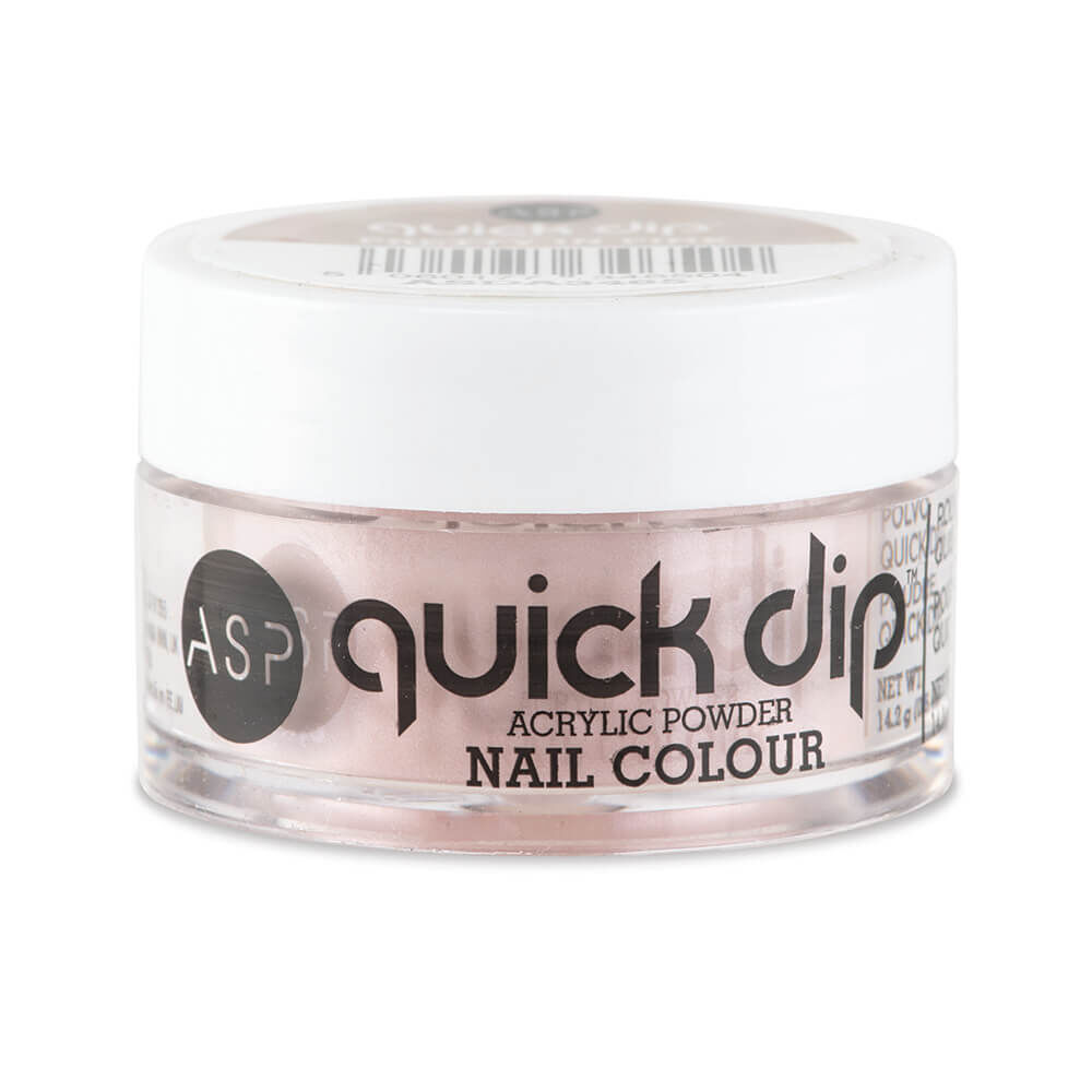 ASP Quick Dip Acrylic Dipping Powder Nail Colour Pretty in Pink 14.2g