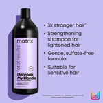 Matrix Total Results Unbreak My Blonde Strengthening Shampoo 1L