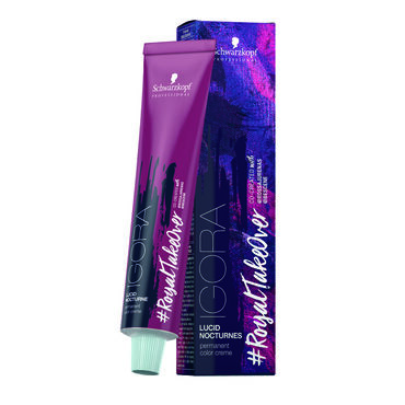 Schwarzkopf Igora #RoyalTakeOver Permanent Hair Colour 5-819 Light Brown Red Cendre Violet 60ml