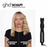 ghd Sculpt Interactive Hair Straightener in black
