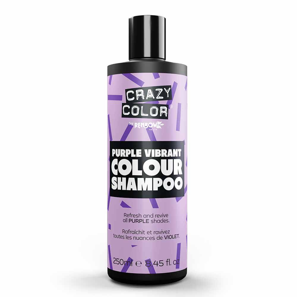 Crazy Color Colour Protect Shampoo - Purple 250ml