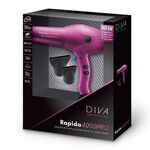 Diva Pro Styling Rapida 4000 Pro Hair Dryer Magenta
