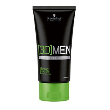 Schwarzkopf Professional 3D Men Strong Hold Gel 150ml