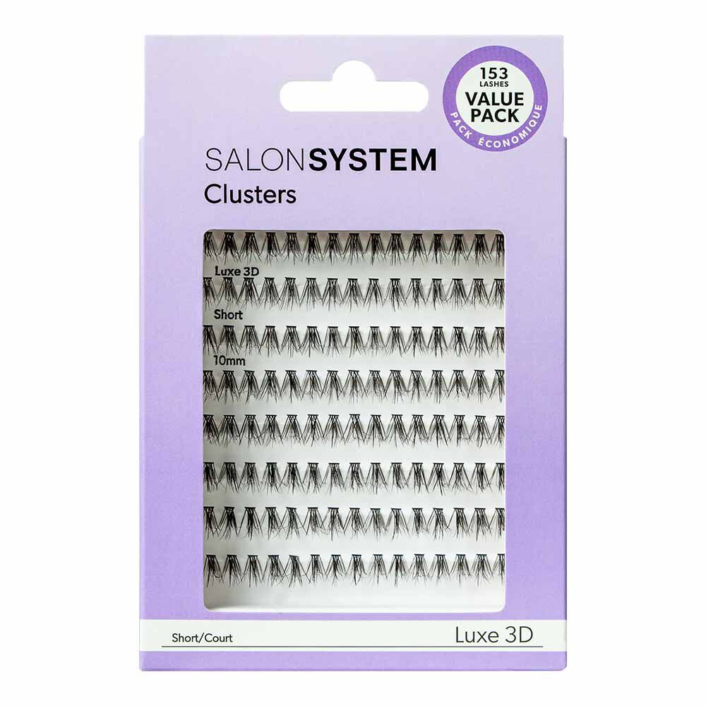 Salon System Individual Lash Luxe 3D Value Pack - Short