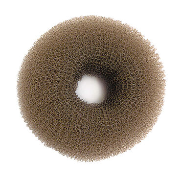 Sibel Hairbun Button 18 Cm Brown