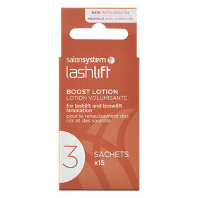 Salon System Lash and Brow Lift Boost Lotion Sachets, Pack of 15