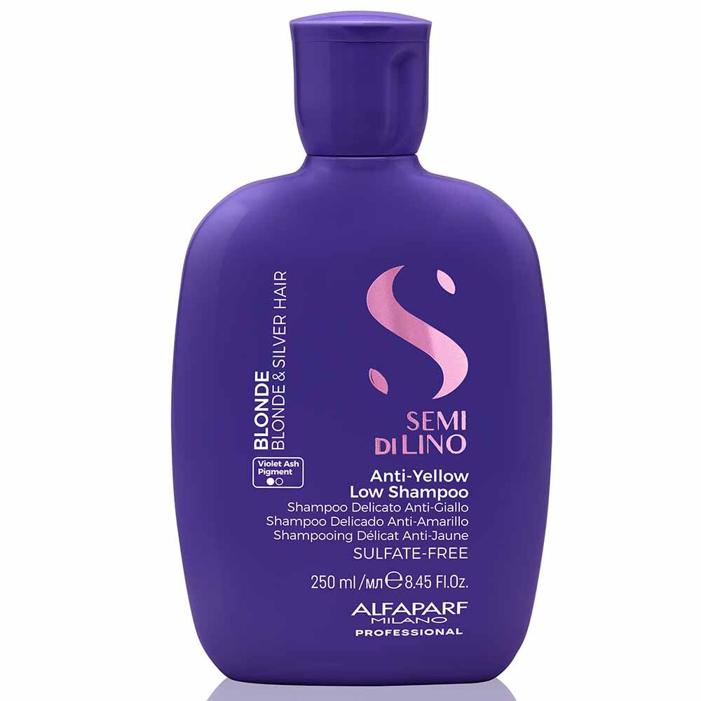 Alfaparf Milano Semi Di Lino Blonde Anti-Yellow Low Shampoo 250ml