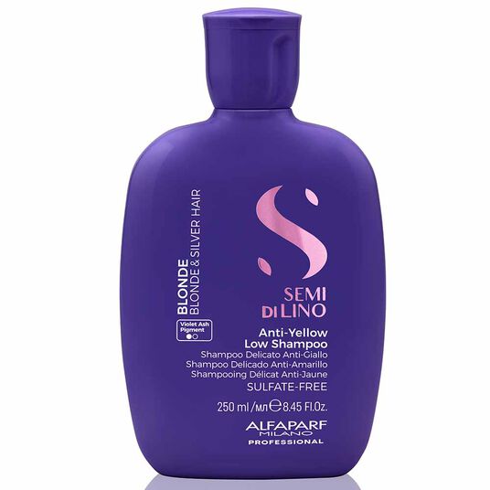 Alfaparf Milano Semi Di Lino Blonde Anti-Yellow Low Shampoo 250ml