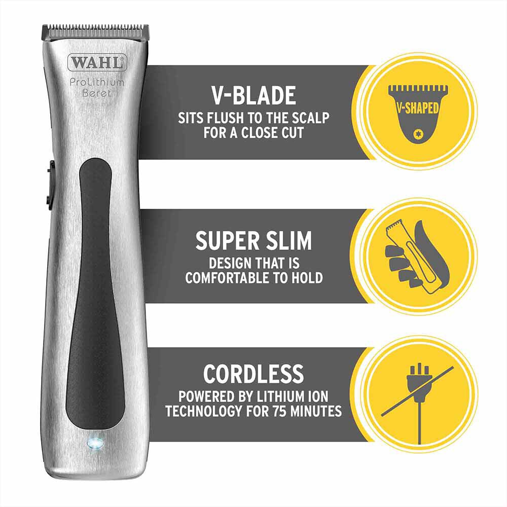 WAHL Beret Cordless Trimmer Kit Trimmers Sally Beauty