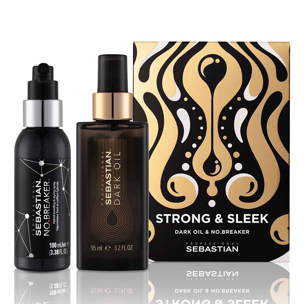 Sebastian Professional Dark Oil & No Breaker Strong & Sleek Hair Gift Set