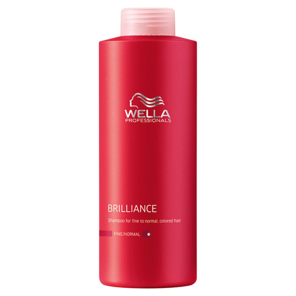 Wella Professionals Brilliance Shampoo For Coloured Fine To Normal Hair 1l