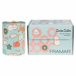 Framar Cookie Cutter Medium Embossed Hair Foil Roll 320ft