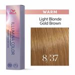 Wella Professionals Illumina Color Permanent Hair Colour - 8/37 60ml