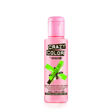 Crazy Color Toxic UV Semi Permanent Hair Color Cream Toxic UV 100ml