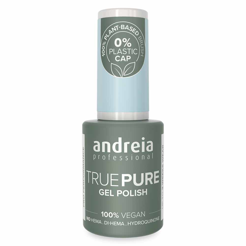 Andreia Professional Pure Balance True Pure T55 - Powder Blue With Soft Shimmer, Hema Free Gel Polish 10.5ml
