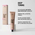 Schwarzkopf Professional BlondMe Deep Toning Permanent Hair Colour - Peach Sorbet 60ml
