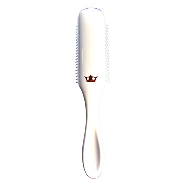 Denman T003WRGC D3 White with Rose Gold Crown Hairbrush