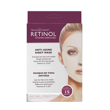 Retinol Anti-Ageing Mask - 5 Pack 90g