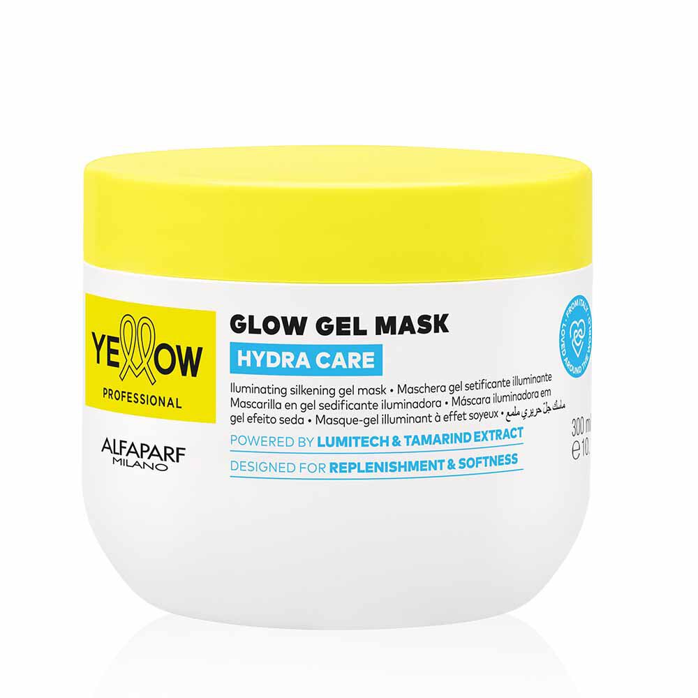 Alfaparf Milano Yellow Color Care Refresh Mask 32 Cool Brown - Pflegemaske Für Coloriertes Haar, Gleichmäßiger Teint