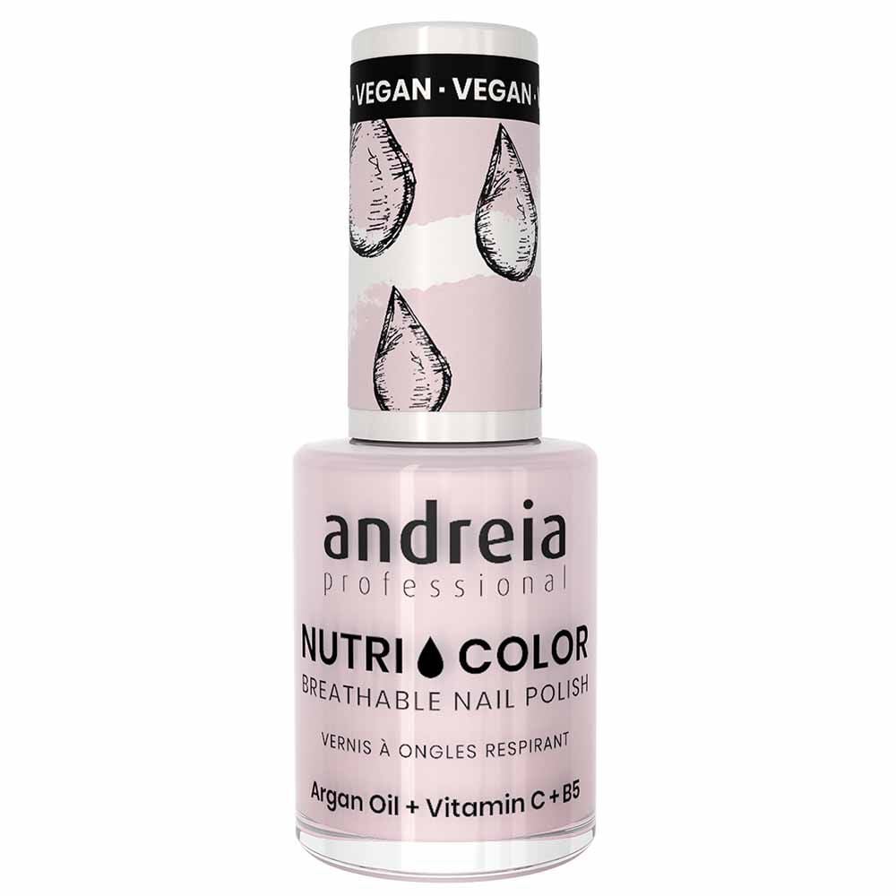Andreia Professional Nutri Color NC 27 Pink White - Nail Polish, 10.5ml