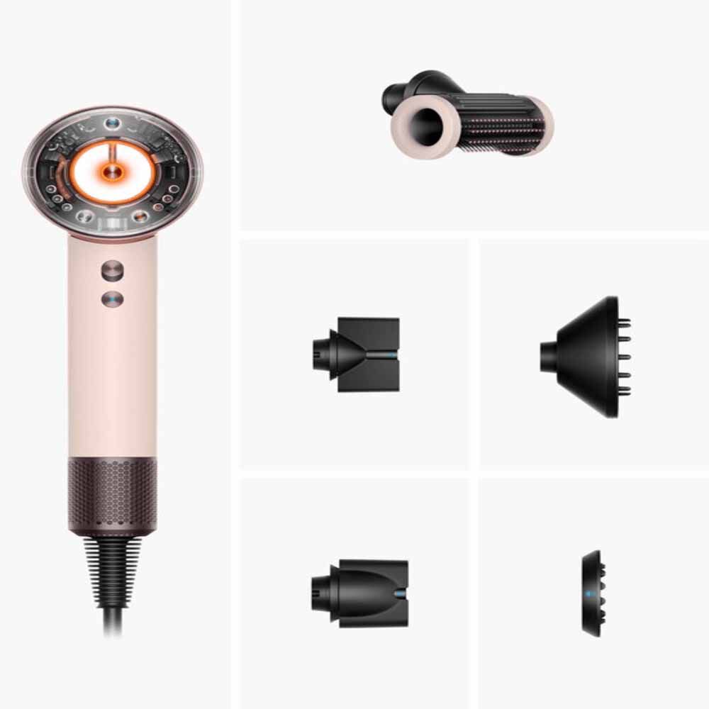 Dyson Supersonic Nural™ Hair Dryer Straight + Wavy - Ceramic Pink