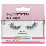 Salon System Strip Lash 011 3/4 Length 16g