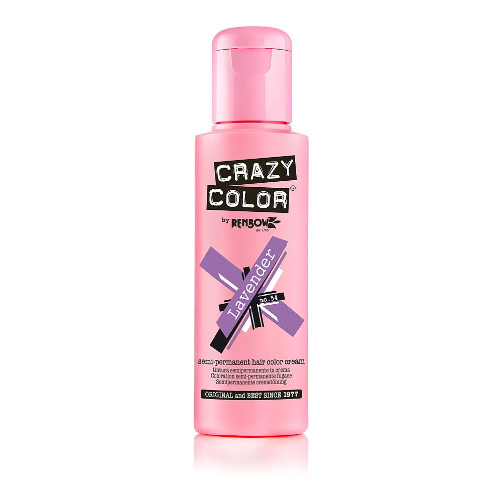 Crazy Color Semi Permanent Hair Colour Cream Lavender