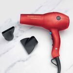 Diva Edit  Veloce 3800 Pro Hair Dryer Red