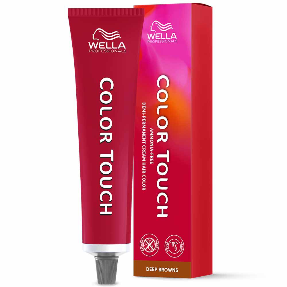 Wella Professionals Color Touch Demi-Permanent Hair Colour - 6/73 Dark Blonde Brown Gold 60ml