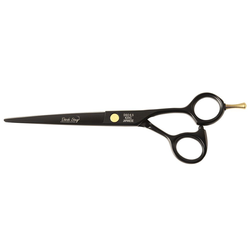 Dark Stag Offset Scissors Black & Gold DSO 6.5 Inch